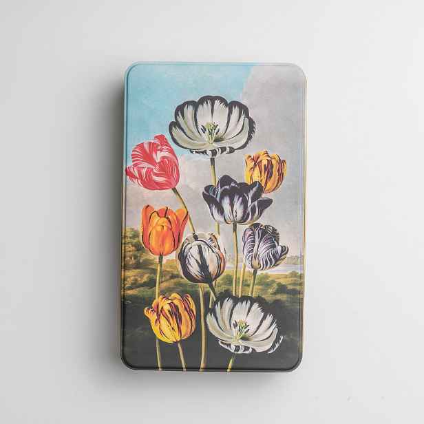 Culina Botanica Plechová dóza s motivem tulipánů