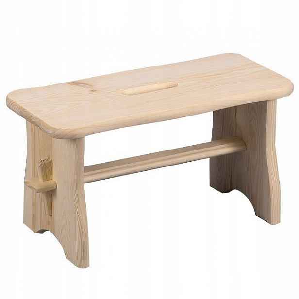 Dřevěná Stolička Podnožka Do Kuchyně 39x21