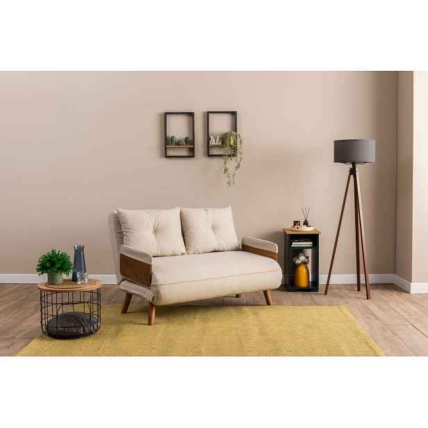 Dvoumístná rozkládací pohovka Cosmo 2-Seater - Cream