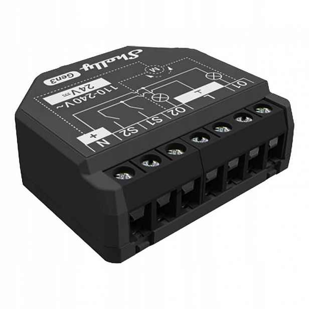 Ovladač Shelly 2PM Gen3 Wi-Fi/Bluetooth 2-kanálový měření