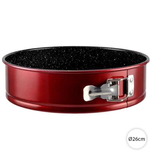 Rozkládací forma na dort 26 cm Metal Red – Perfect Home 19124