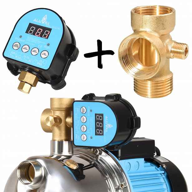 SK-06 Pro Regulátor Tlaku Hydroforového Čerpadla S 5-CESTNÝM Připojením, Sada