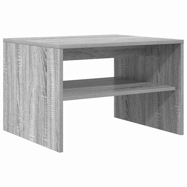 vidaXL Konferenční stolek Šedý Sonoma 60 x 50 x 40 cm Kompozitní dřevo