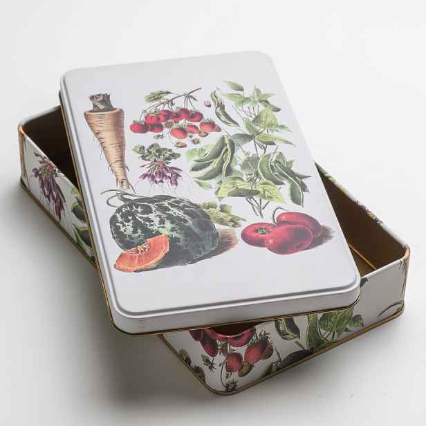 Culina Botanica Plechová dóza s motivem zeleniny