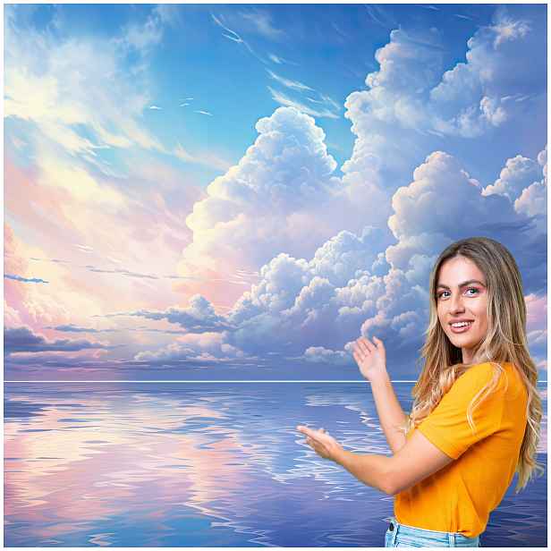 Fototapeta Nebe a mraky 490x280 NB04W