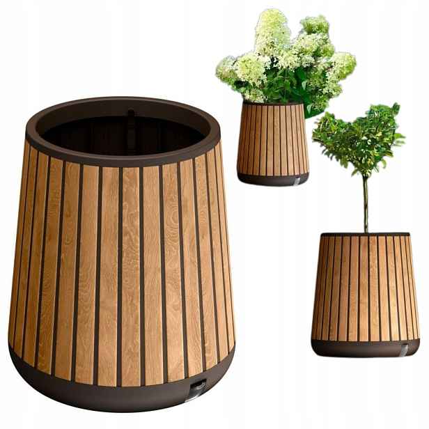 Keter květináč Deco Conic