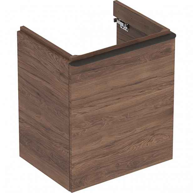 Koupelnová skříňka pod umyvadlo Geberit Smyle Square 53,6x62x43,3 cm ořech 500.365.JR.1