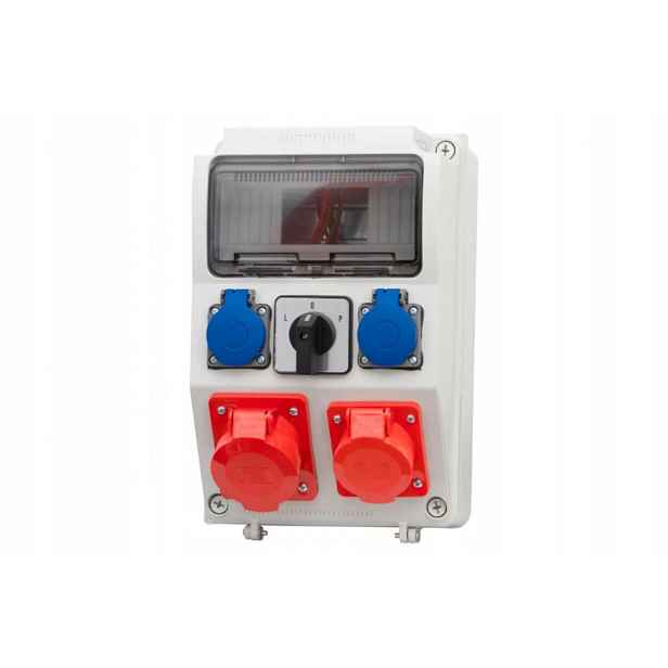 Rozvaděč Caja 2x32A 5p, 2x230V, L/p 9M IP65