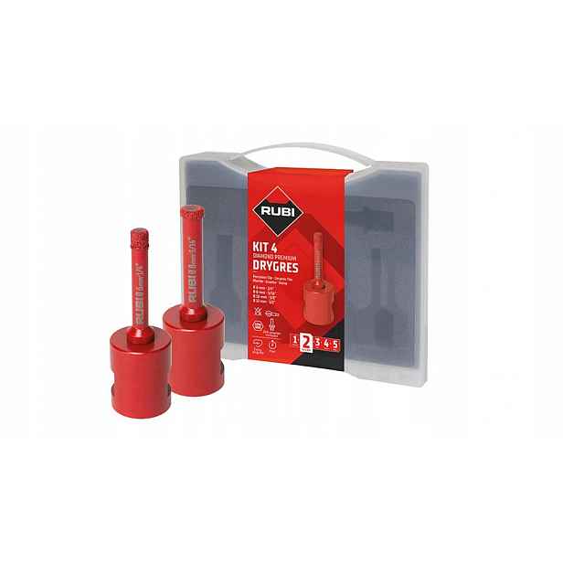 Rubi Sada diamantových vrtáků Kit Mini Drygres Rubi 51939