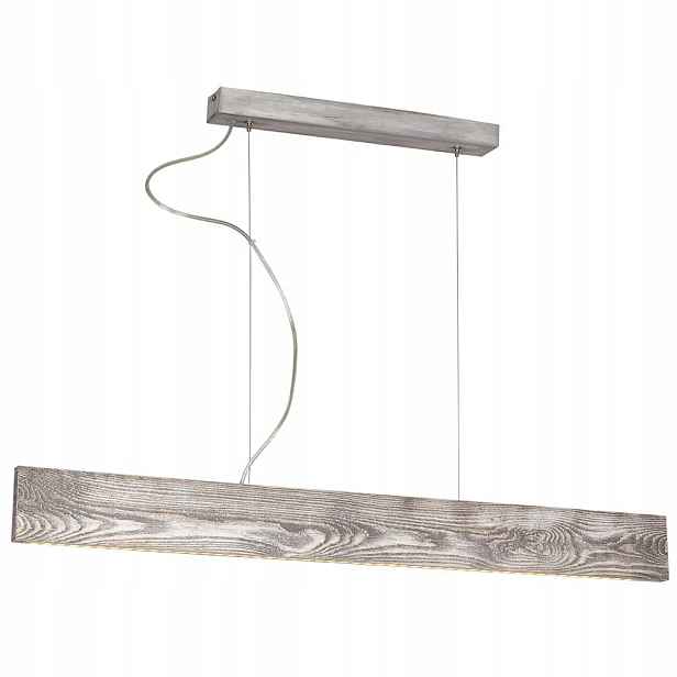 Závěsná Led lampa Aldex Tuta 890N/21 12W, Dřevo, Studená barva 6500K