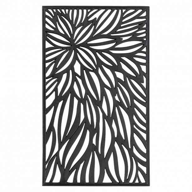 Kayoom DVEŘNÍ ROHOŽKA, 45/75 cm černá