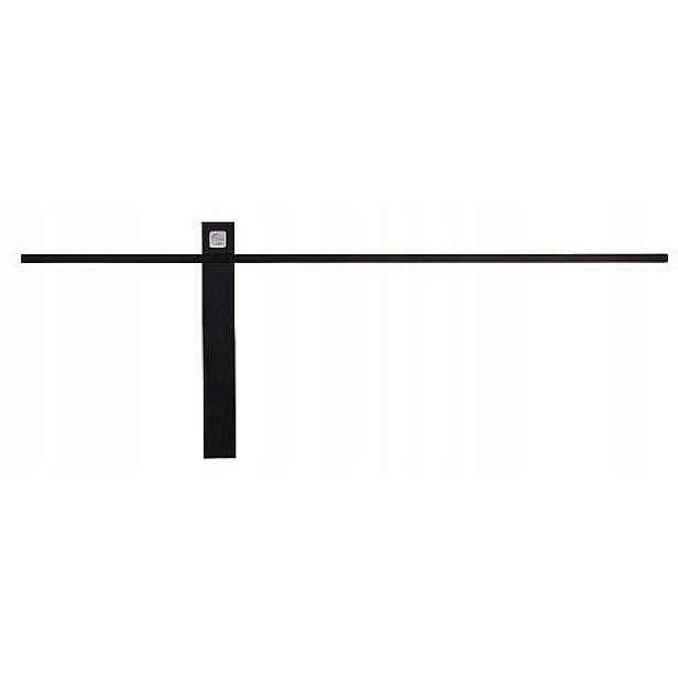 Nástěnná lampa Impulse Černá 6W Led 3000K 61 cm Nástěnná lampa do pokoje Moderní