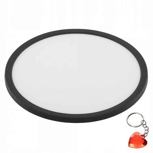 Stropní Svítidlo Koupelnový Hermetický Led Černý IP54 30 cm Stmívatelný Tk Lighting