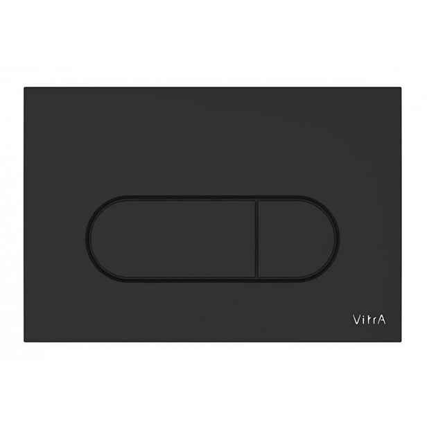 Ovládací tlačítko VitrA Root Round plast černá 740-2211