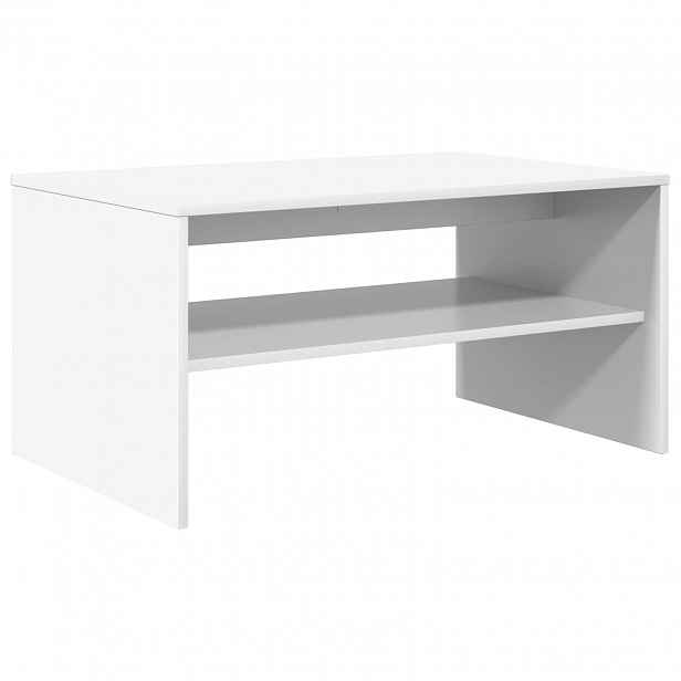 vidaXL Konferenční stolek Bílá 80 x 50 x 40 cm Kompozitní dřevo