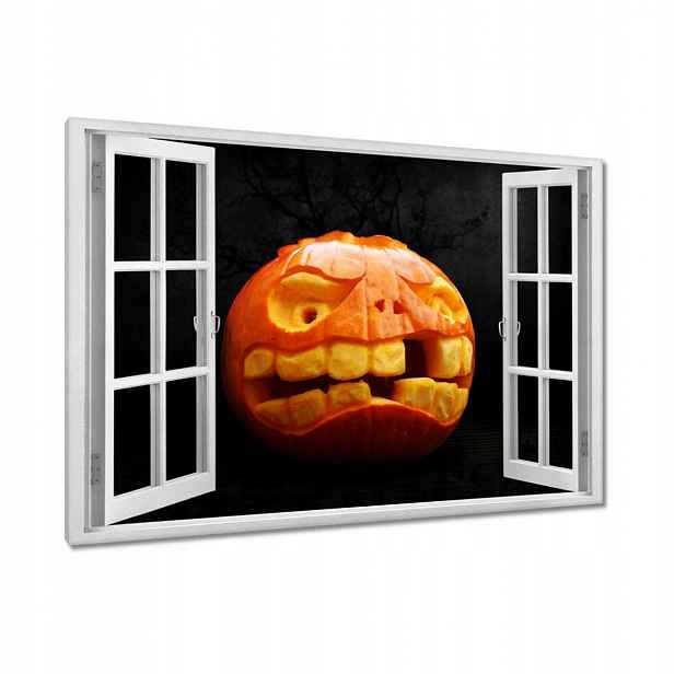 Obrazy 90x60 Halloween Dýně
