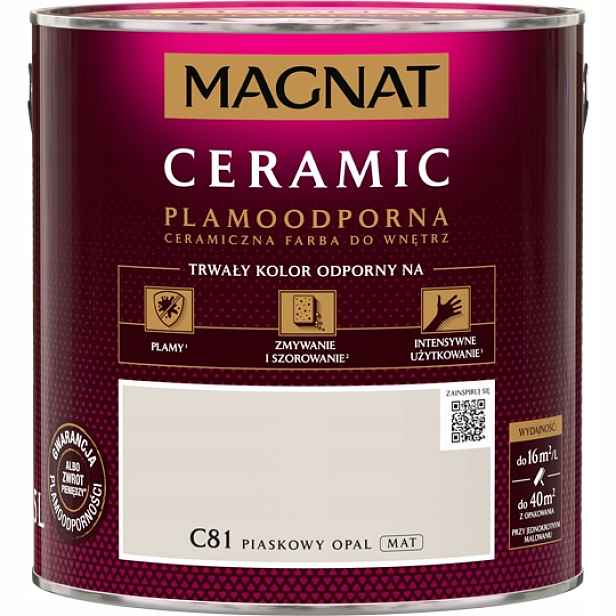 Barva Magnat Ceramic 2,5L C81 Pískový Opál