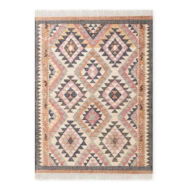 Šedý ručně tkaný jutový koberec 160x230 cm Roya Parsa – Elle Decoration