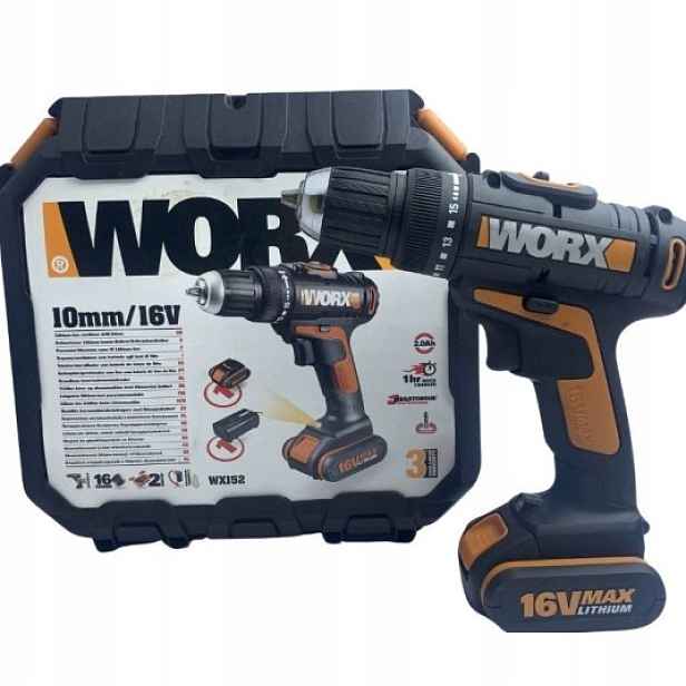 Worx WX152 Aku Šroubovák S Akumulátorem 16 V Max 173624