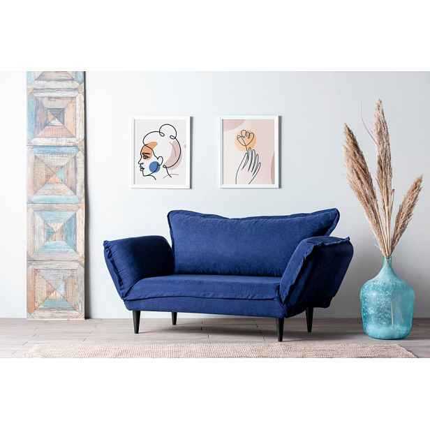 Dvoumístná rozkládací pohovka Vino Daybed - Navy Blue \GR125\01