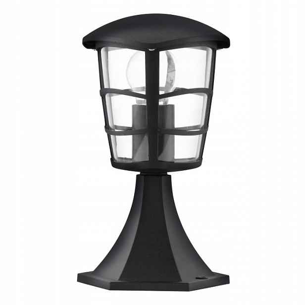 Osvětlovací sloupek Eglo Aloria E27 černý 30 cm