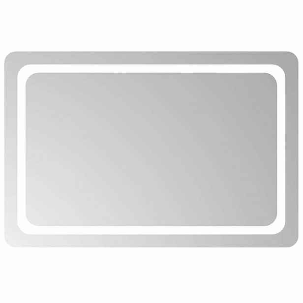vidaXL Koupelnové zrcadlo s LED osvětlením 90x60 cm