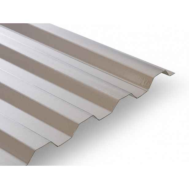 Polykarbonátová trapézová deska Guttagliss Makro ST 6 x 1,06 m bronz GU2803655