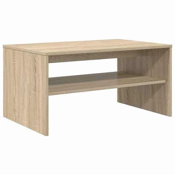 vidaXL Konferenční stolek Sonoma dub 80 x 50 x 40 cm Kompozitní dřevo