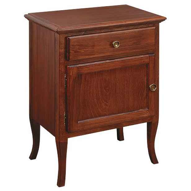Sapho RETRO skříňka 60x80x38cm, buk, levá
