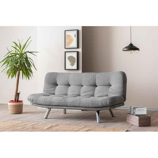 Trojmístná rozkládací pohovka Misa Small Sofabed - Light Grey