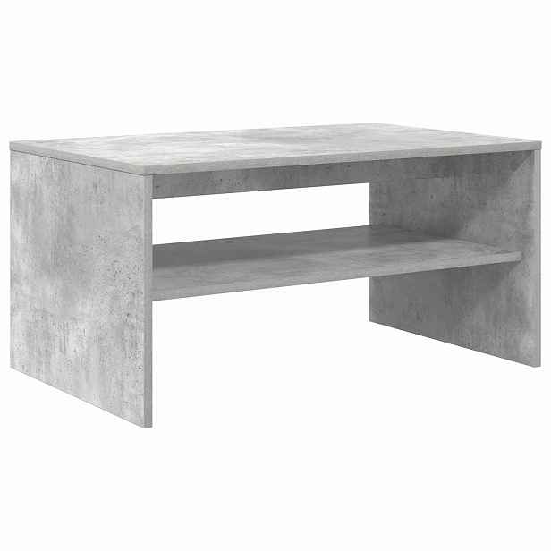 vidaXL Konferenční stolek Betonově šedá 80 x 50 x 40 cm