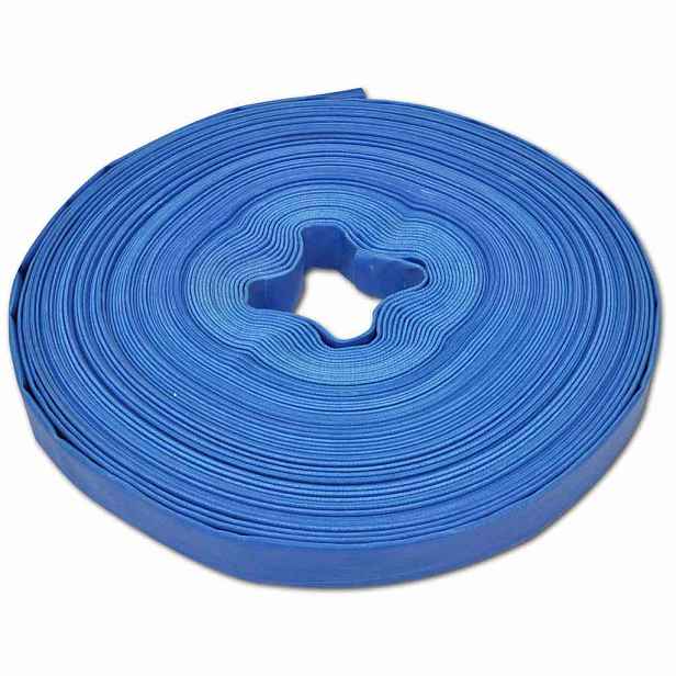 vidaXL Plochá hadice 100 m 1" PVC
