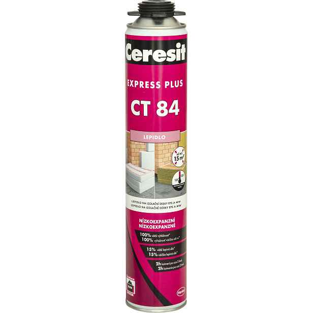 Lepidlo polyuretanové Ceresit CT 84 Express Plus 850 ml