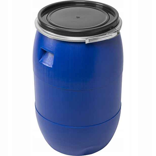 Sud na zelí, okurky, dešťovou vodu, fermentační 85 l, modrý s obručí
