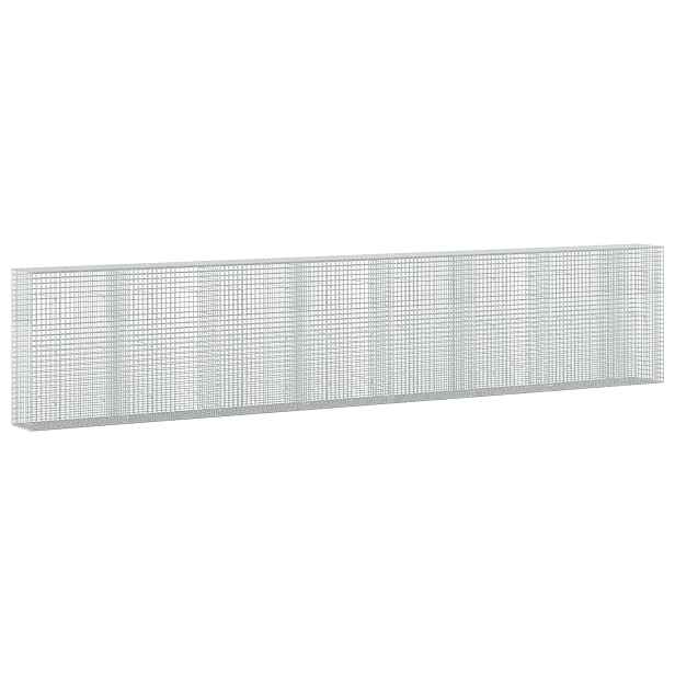 vidaXL Gabion s drátem 3,5 mm a síťkou 5x5 cm 750x50x150 cm