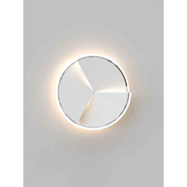 Lampa Trapani – Elegantní stropní svítidlo nebo nástěnná lampa ve stříbrné barvě