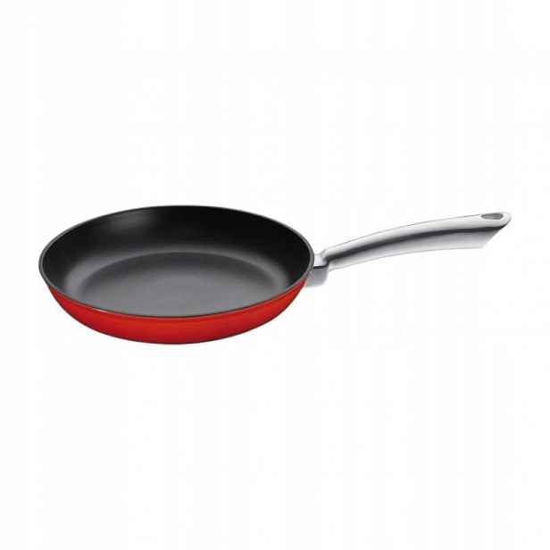 Litinová Pánev 20 CM Indukce Do Trouby, Kuchenprofi, červená