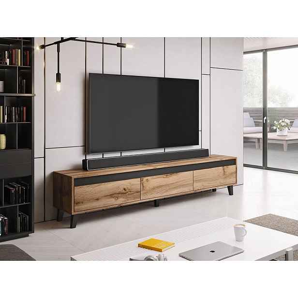 TV stolek Nadia 185cm, dub wotan