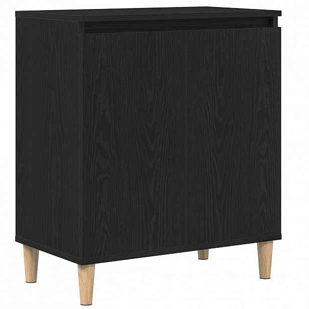 vidaXL Servírovací skříň Černý dub 60 x 35 x 70 cm Kompozitní dřevo