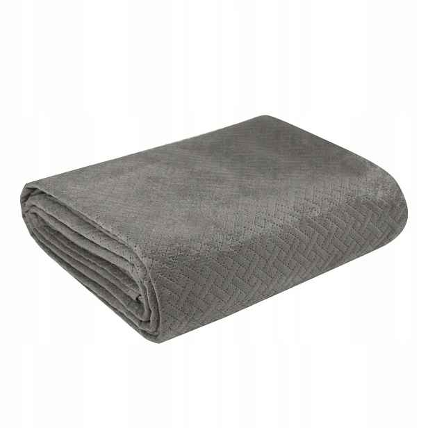 Přikrývka Welwetová 200x220 Prošívaná Moderní