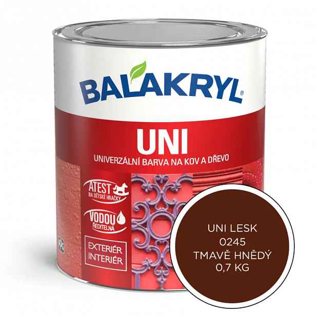 20PO BALAKRYL UNI LESK 0,7KG 0245 PALISANDR