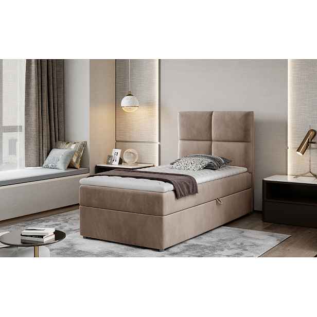 Boxspring Rivia 90 látka: Monolith 09