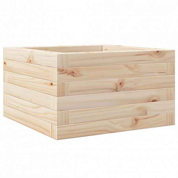 vidaXL Zahradní truhlík 40 x 40 x 23 cm masivní borové dřevo