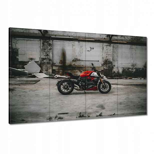 Obrazy 120x80 Červené Ducati Motocykl