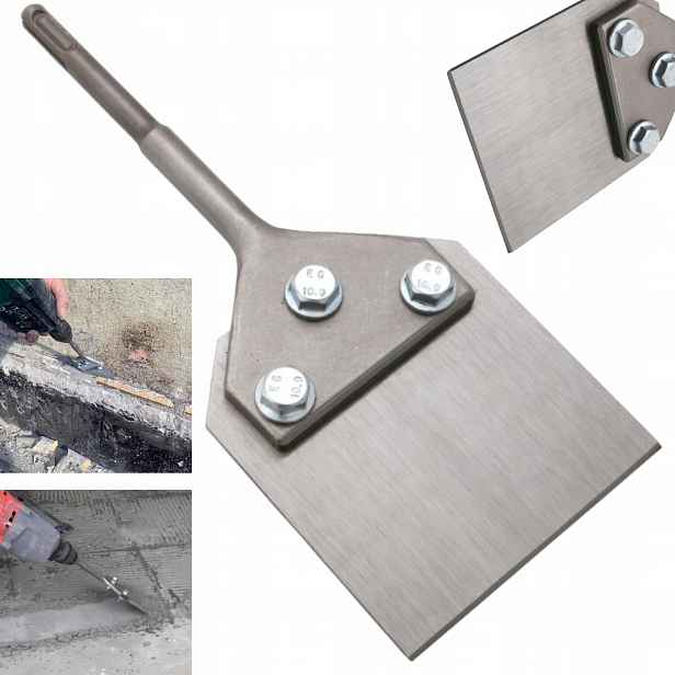 Dláto Sds Plus Široké Ploché 250x100 Elastické Ocelové Pro Betonu Dlaždic