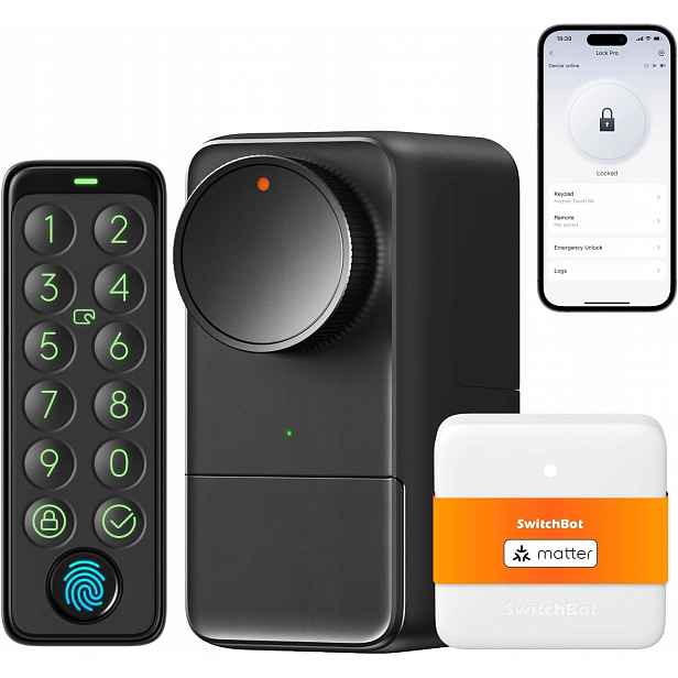 Elektronický Zámek Dveří Switchbot Smart Lock Wi-fi Zámek S Klávesnicí