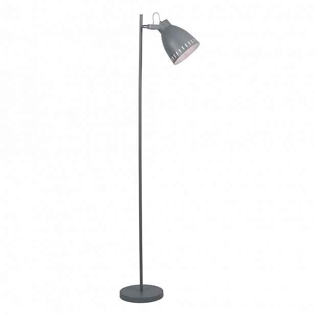 Stojací lampa AIDEN TYP 2 kov Tempo Kondela Šedá