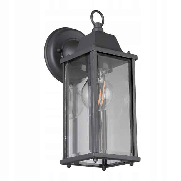 Fasádní lampa venkovní nástěnné Olona antracit E27 IP23 40W Trio