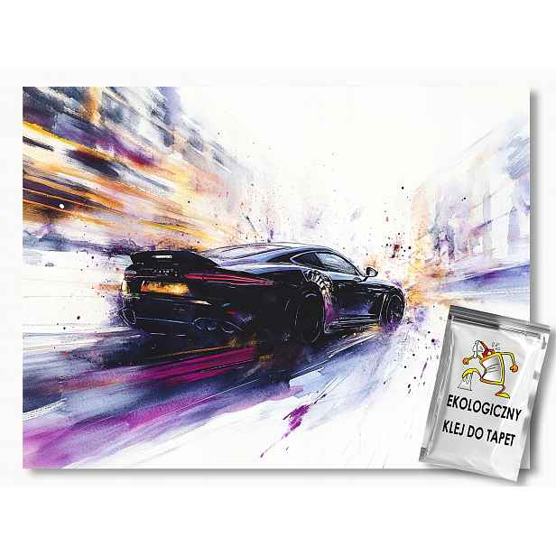 Fototapeta Flizelina Ulice Auto Sport Závod Drift 254x184 130g