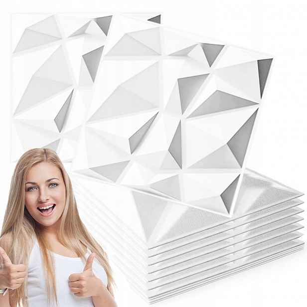 Nástěnný Dekorativní Panel Bílý Křemen Nový Trend Stropní Kazeta 3D Dekor